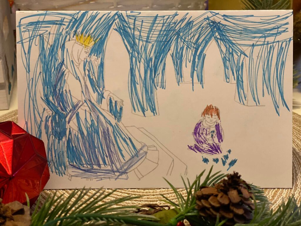 Встреча Рождественские открытки