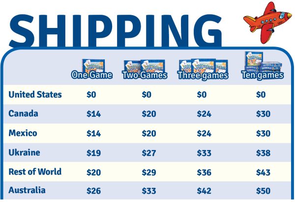 Bilingo Bingo English/Russian shipping